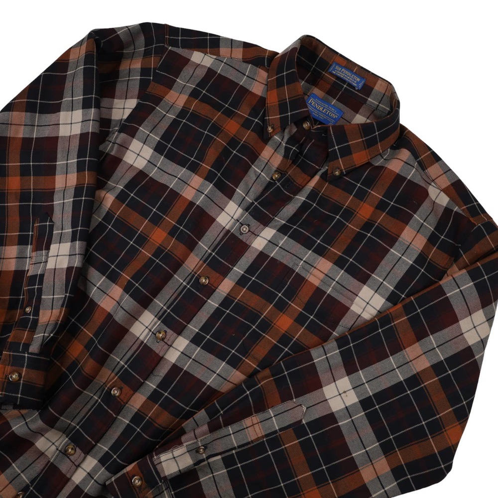 Pendleton Sir Pendleton %100 Worsted Wool Plaid T… - image 2